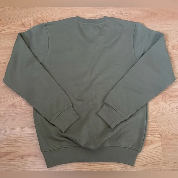 NWT Peace Collective Unisex Olive Canadian Crewneck Sweater - Picture 2 of 8